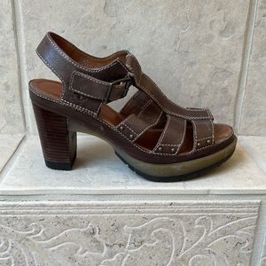 Doc Martens leather platform sandal